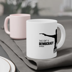 This Isn't a Democracy Anymore Rick Grimes Ceramic Mug