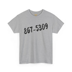 867-5309 Jenny Tee: 80s Music Humor