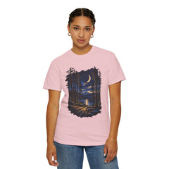 Moonlit Forest T-Shirt – Nature Lover Camping Shirt