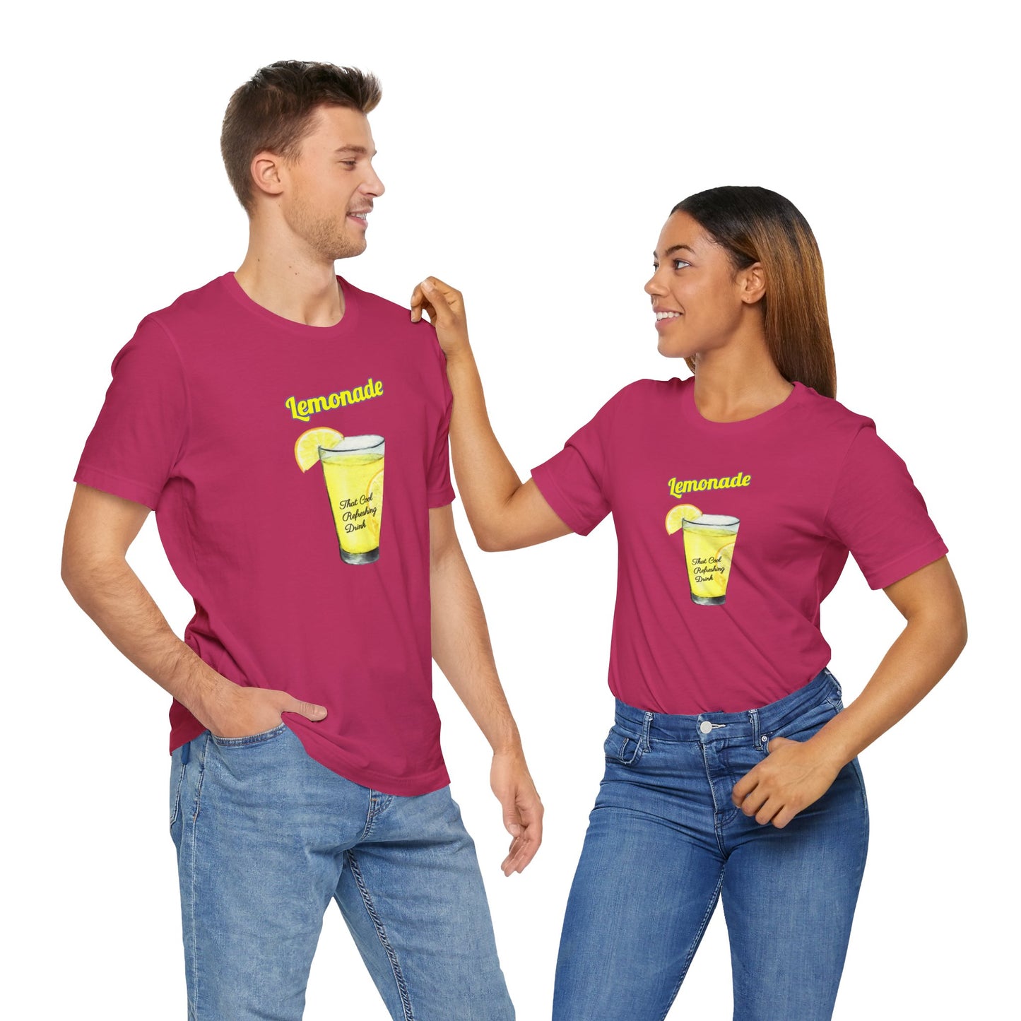 Lemonade That Cool Refreshing Drink, Graphic Unisex Jersey Short Sleeve Tee