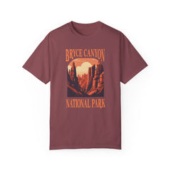 Bryce Canyon National Park Graphic, Comfort Colors Soft Relaxed Fit Unisex Garment-Dyed T-shirt