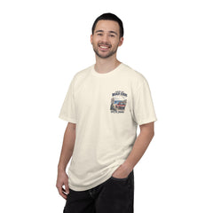 Where the Road Ends Long Island Unisex Garment-Dyed T-shirt