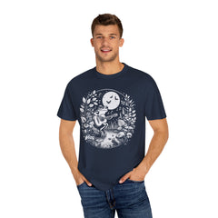 Frog Guitarist Retro Graphic Shirt
