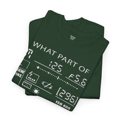 SLR CAMERA DISPLAY, Graphic Unisex Garment-Dyed T-shirt