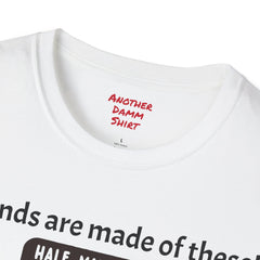 Leg Amputee Humor - Unisex Softstyle T-Shirt / Running a Marathon / One Leg Humor / Awards Medal / Funny Story / One Leg Warrior