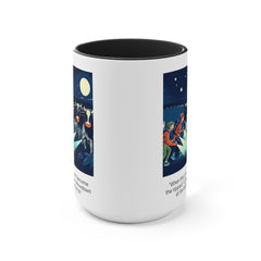 COW TIPPING Awareness - Accent Mugs | Cow Tipping Is Real, Bovine Humor. Gift For Him, Gift For Her, Farm Humor, Cow Fan Gift, Farm Animal