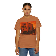Not Fragile Unisex Garment-Dyed T-Shirt -BTO Inspired Vintage Guitar Graphic Tee