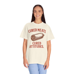 Cured Meats Graphic Tee - Funny Foodie Wear, Gift for Meat Lovers