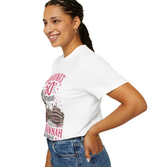 Bhavna Personalized 50th Birthday Girls Trip Savannah, Georgia T-Shirt