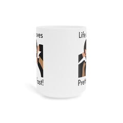 Life Moves Pretty Fast - Ceramic Mugs (11oz\15oz\20oz) Ferris Beuller / Movie Quote / Unique Gift / Gift for him / Gift for Her / 80s Movie