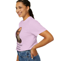Darwin Coffee Funny T-Shirt — "Survival of the Fittest? I Barely Survive Coffee Shortages."