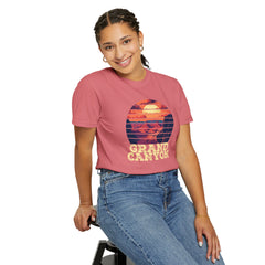Grand Canyon National Park Graphic, Comfort Colors Soft Relaxed Fit Unisex Garment-Dyed T-shirt