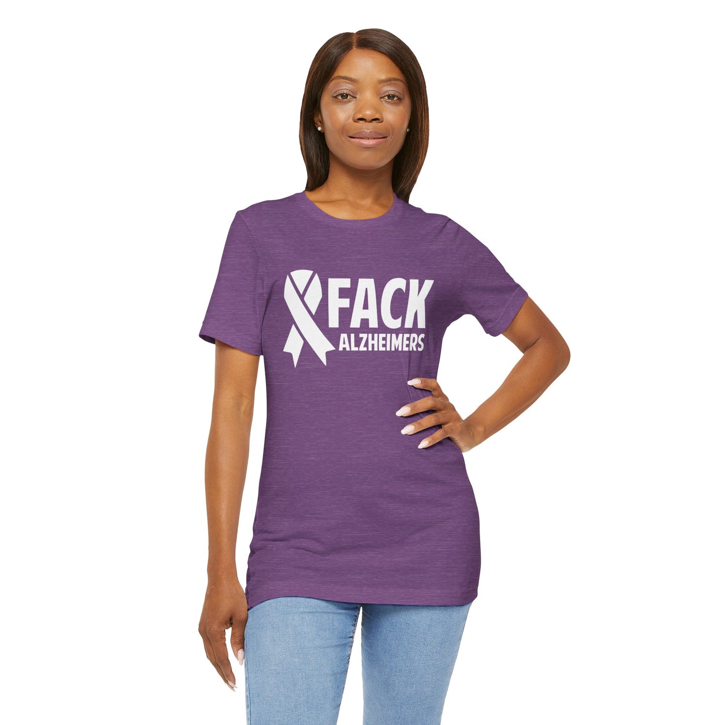 FACK ALZHEIMERS - Unisex Jersey Short Sleeve Tee