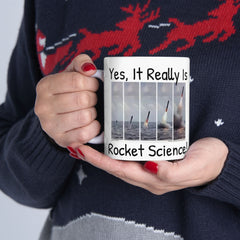 Yes, It Really Is Rocket Science Mug - US Navy Submarine Launched Tomahawk Missile, Submarine Veteran Gift