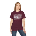 Installing Muscles Please wait, Graphic Unisex Ultra Cotton Tee