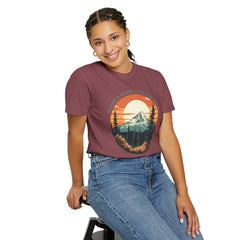 Mount Rainier National Park Graphic, Comfort Colors Soft Relaxed Fit Unisex Garment-Dyed T-shirt