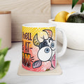 Having A Hell Of A Time At The Farm Ceramic Mug, (11oz, 15oz)