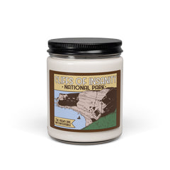 Cliffs of Insanity National Park Scented Soy Candle — 9oz Travel Jar (The Witty One: Pine & Sea Breeze)