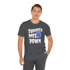 Summer Meltdown Graphic Tee — "Summer Melt Down" Sun Design