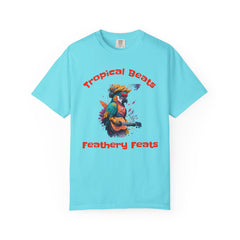 Tropical Beats Graphic T-Shirt — Feathery Feats Design