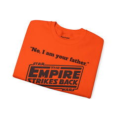 The Empire Strikes Back - Unisex Heavy Blend Crewneck Sweatshirt | Star Wars | Movie Quote | Gift For Him | Movie Fan Gift | Darth Vader