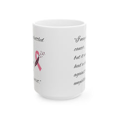 I may have battled cancer, but it never had a chance against my unyielding spirit. / Awareness / Cancer Survivor , empowerment