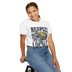 Respect the Locals T-Shirt — Sea Turtle Conservation Graphic Tee