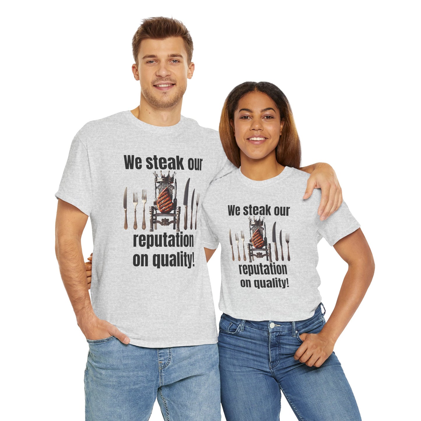 Butcher We steak our reputation on quality! - Unisex Tee