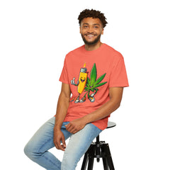 Vintage 'Lighter & Weed' Graphic T-Shirt — Relaxed Stoner/Cannabis Tee