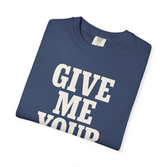 Two And A Half Men Inspired Graphic T-Shirt - Give Me Your Thumb Vintage Tee