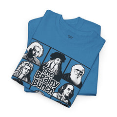 The Brainy Bunch Tee — Vintage Scientist Portraits Graphic T-Shirt