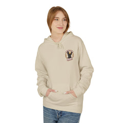 Breakfast Club Hoodie — Cute Black Dog, Bacon & Egg Graphic Pullover