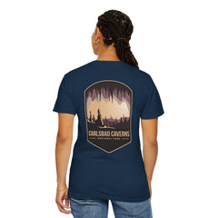 Carlsbad Caverns Graphic T-Shirt, Unisex Vintage Tee, Gift for Nature Lovers, Adventure Apparel, Travel Souvenir, Outdoorsy Casual Wear