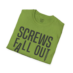 THE BREAKFAST CLUB Screws fall out all the time, the world is an imperfect place. - John Bender The Rebel Unisex Softstyle T Shirt