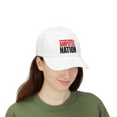 Amputee Nation Classic Dad Cap, Casual Hat for Support, Gift for Amputees, Awareness Cap, Adjustable Dad Hat