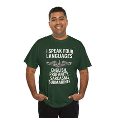 Funny United States Submarine Multilingual T-Shirt