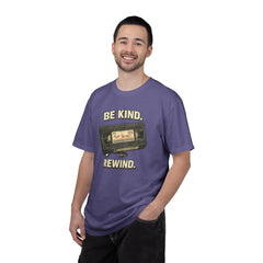 Be Kind Rewind Cassette T-Shirt — Retro 80s Vintage Tape Tee