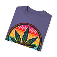 MARIJUANA LEAF TShirt, Vintage Style tee, Leaf Graphic Tee, Weed Lover, Smoke Cannabis tee, Relaxed Fit tee, Stoner Lifestyle, Retro Style