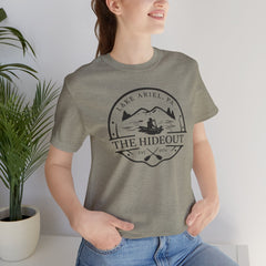 The Hideout Lake Ariel Tee — Vintage Lakeside Cabin T-Shirt