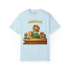 Golden Retriever Brewer Beer T-Shirt — Cute Brew-Dog Graphic Tee