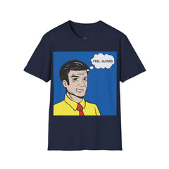 Feel Sucked Pop Art Guy Unisex Softstyle T-Shirt