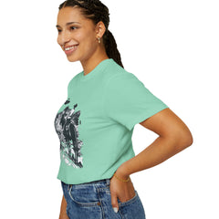 UFO Meets Cowboy Vintage Graphic T-Shirt — Retro Western Alien Tee