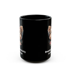 Yorkshire Terrier Black Mug (11oz, 15oz), Brewing Pawsitivity In Every Cup