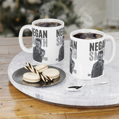 Negan Smith Walking Dead Ceramic Mug — TWD Three-Panel Fan Gift (11/15/20oz)