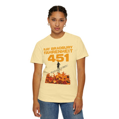 Fahrenheit 451 Graphic T-shirt, Unisex Book Lover Tee, Literary Gift, Reading Enthusiast Apparel, Ray Bradbury Merch, Cozy Casual Wear