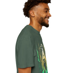 Raccoon UFO Funny Comfort Colors Graphic T-Shirt