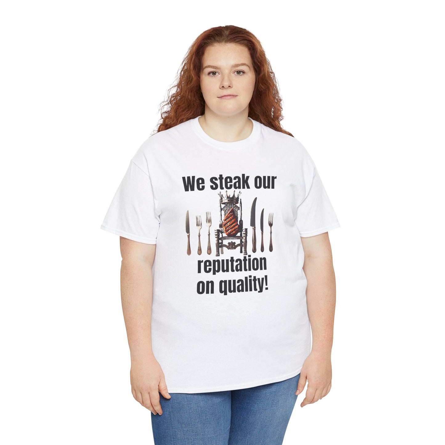 Butcher We steak our reputation on quality! - Unisex Tee