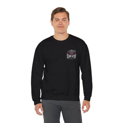 Scare Actor Halloween Front and Back Unisex Heavy Blend™ Crewneck Sweatshirt