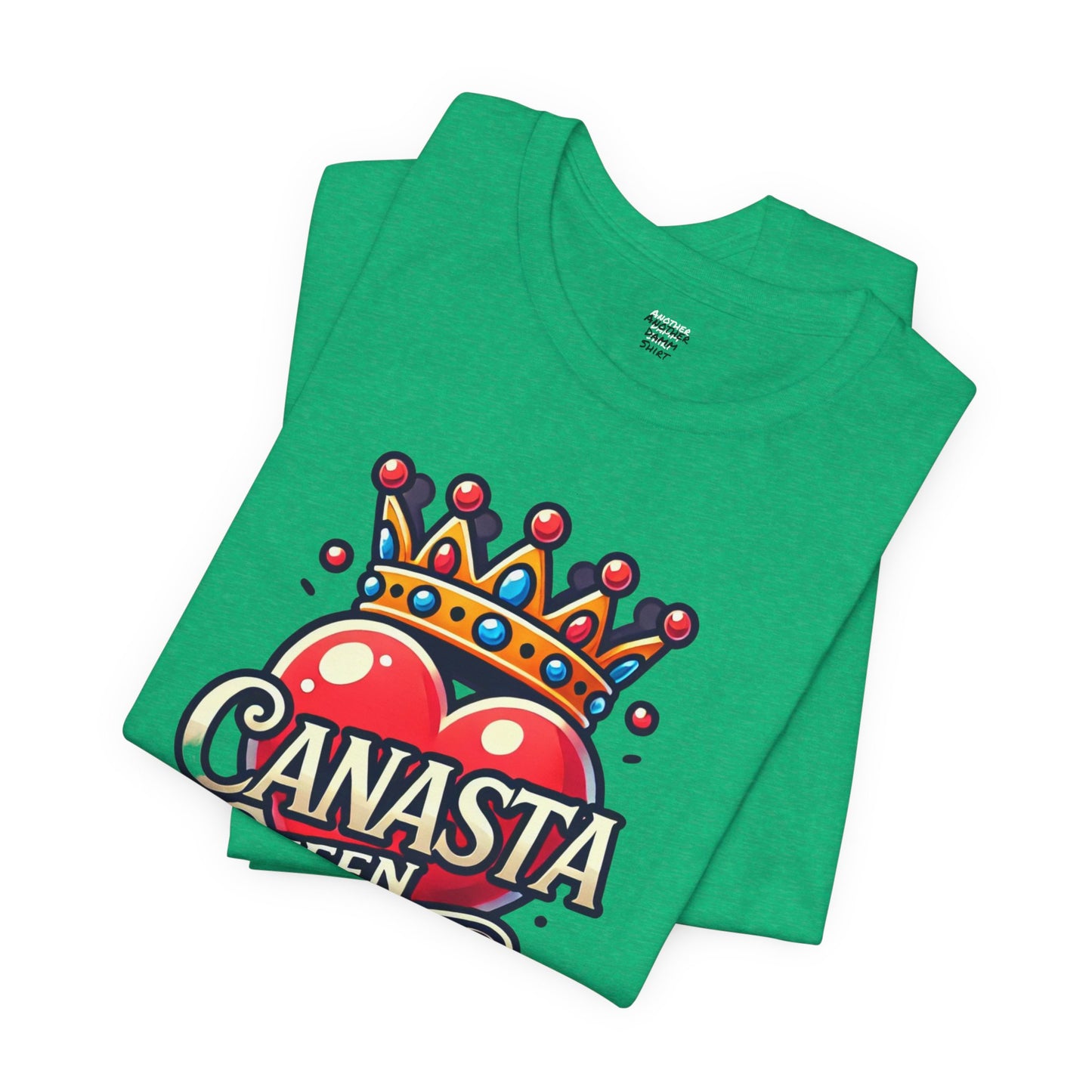 Canasta Queen Crown and Heart - Graphic Unisex Tee