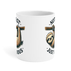 Not Fast Just Furious Sloth Mug